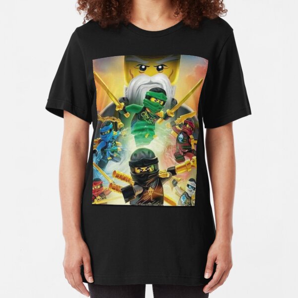 Ninjago Masters of Spinjitzu Slim Fit T-Shirt