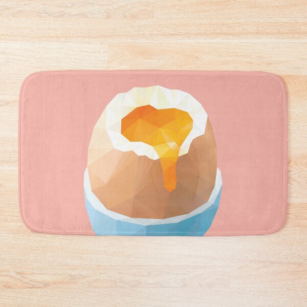 Item preview, Boiled Egg Polygon Art designed and sold by polymolystudio.