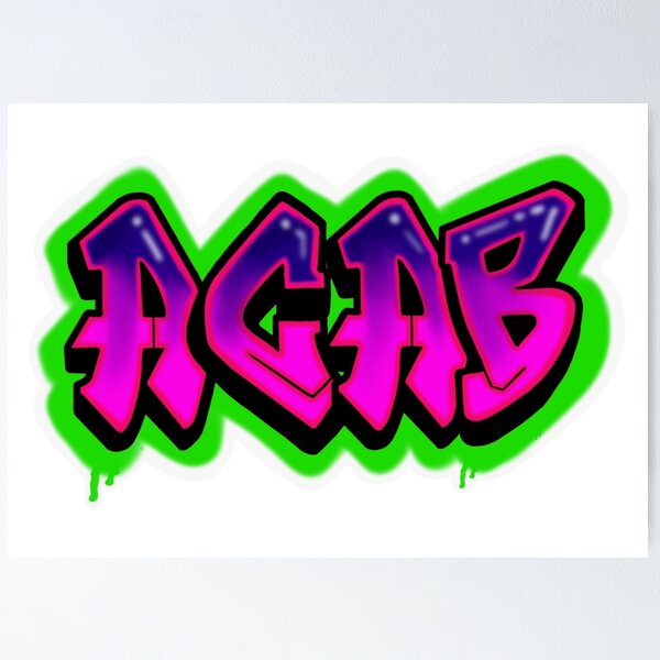 Item preview, ACAB Graffiti  designed and sold by Jaelene Munoz.