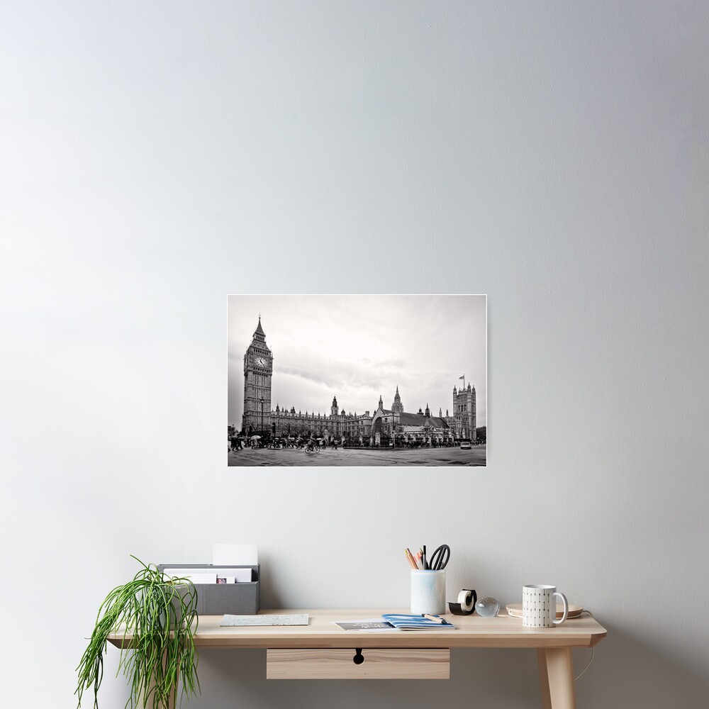 Big Ben and the Houses of Parliament - London - Britain Poster