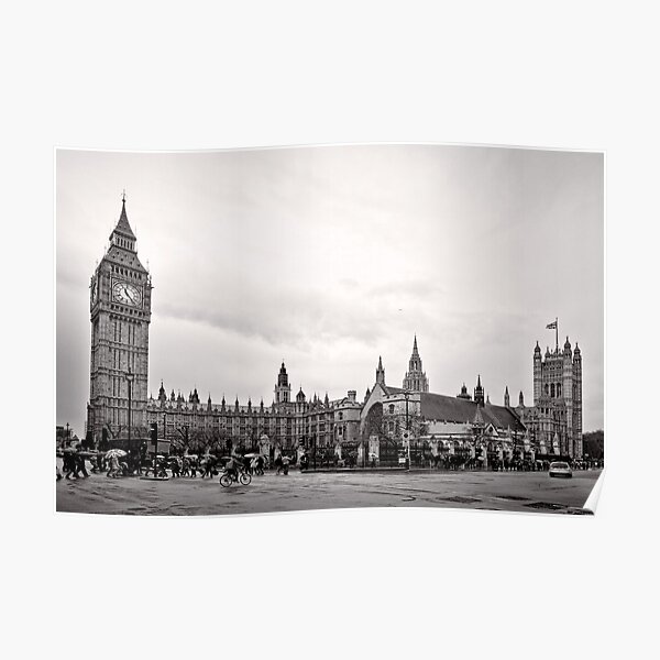 Big Ben and the Houses of Parliament - London - Britain Poster