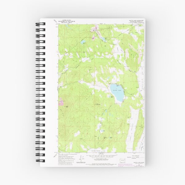 Item preview, USGS Topo Map Washington State WA Waitts Lake 244495 1965 24000 designed and sold by wetdryvac.