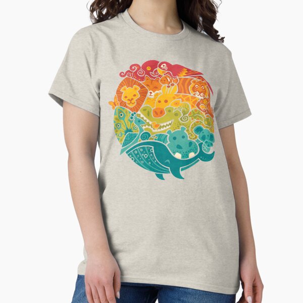 Item preview, Animal Rainbow - cream designed and sold by Wayne Minnis.