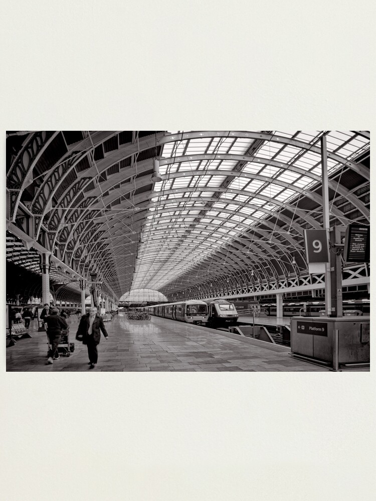 Alternate view of Paddington Platform 9 - London - Britain Photographic Print