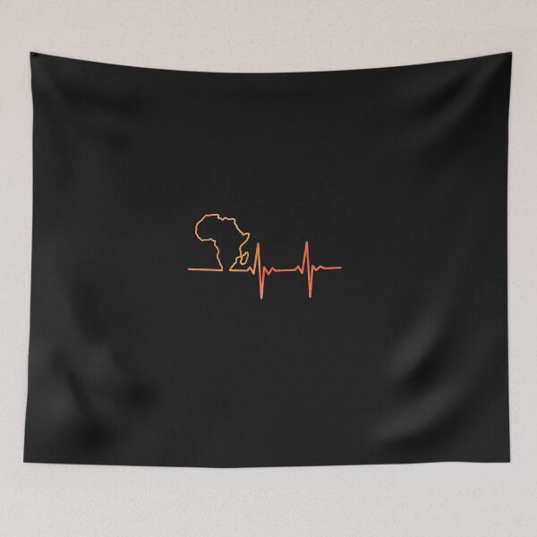 Item preview, Love Africa Heartbeat Black History Month Gifts designed and sold by Olivernaessens.