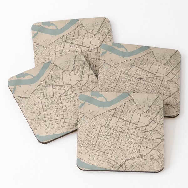 Item preview, Ufa Sepia Map designed and sold by CPTVDesign.