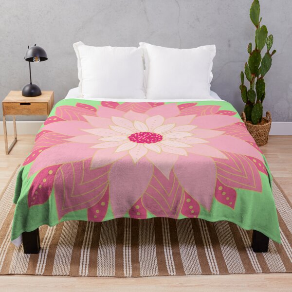 Item preview, Pink dahlia flower blossom. designed and sold by The Pattern Mill.