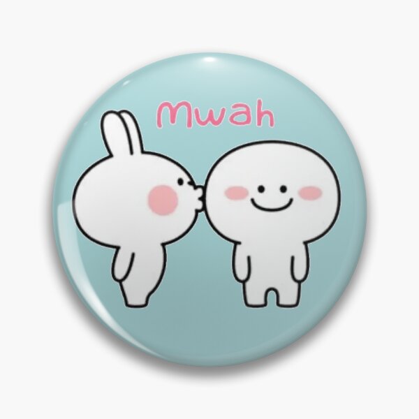 Item preview, Kawaii bunny lovers ( Mwah kisses) designed and sold by SH-aestheticart.