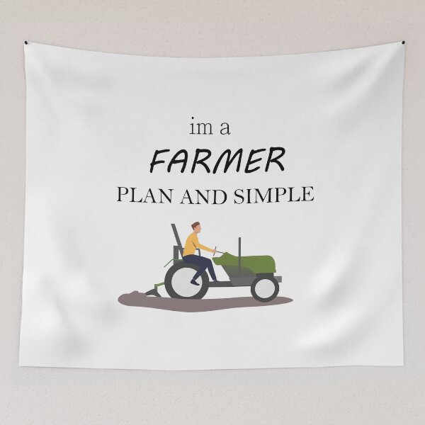 Item preview, i'm a farmer t-shirt design designed and sold by zouhairchnafa.