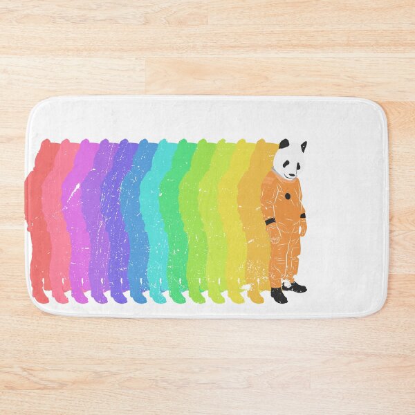 Item preview, Space Panda Distressed 1 (white) designed and sold by animinimal.