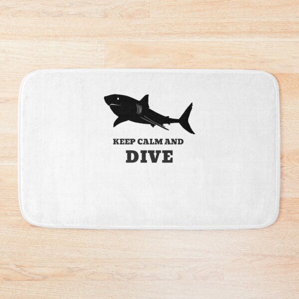 Item preview, Scuba Diving With Sharks Keep Calm And Dive designed and sold by CristinaKarman3.