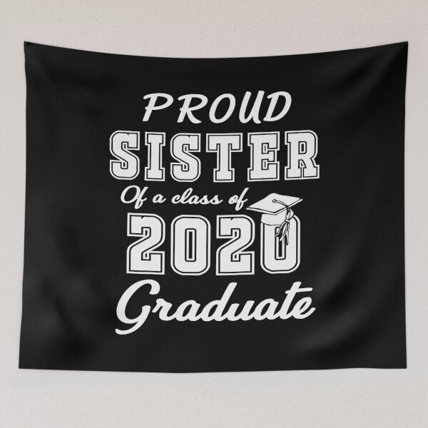 Item preview, Proud Sister of A Class of 2020 Graduate  designed and sold by AnimaLovers.