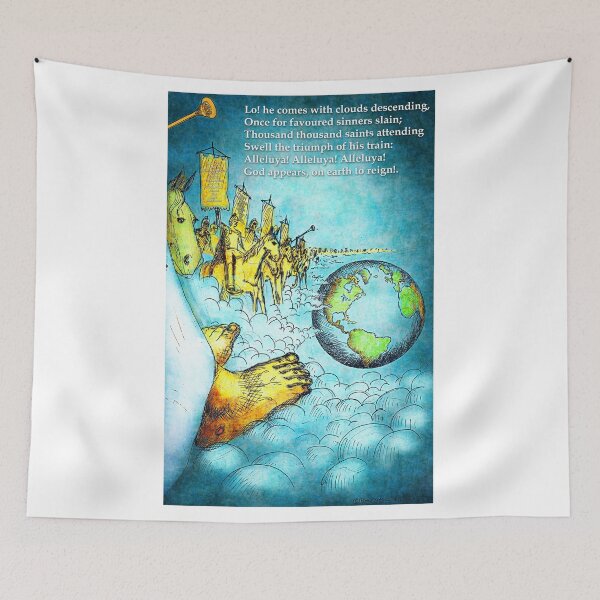 Item preview, Lo! He Comes with Clouds Descending designed and sold by Pictures With A Message.