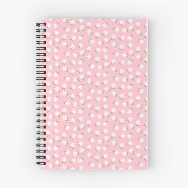 Item preview, White Flowers on Pink Floral Pattern  designed and sold by RootSquare.
