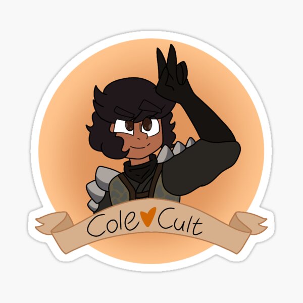 Cole cult Glossy Sticker