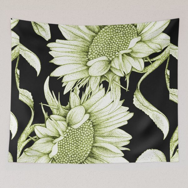 Item preview, Neon Yellow Sunflowers designed and sold by Flower Magic .