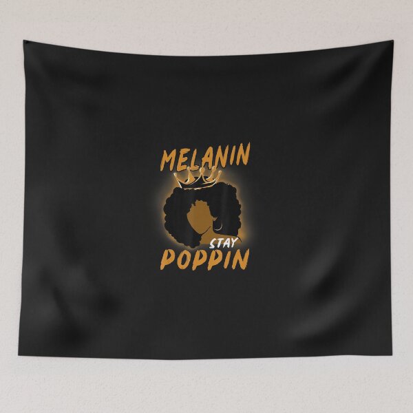 Item preview, Melanin Stay Popping Black History Month Women designed and sold by Olivernaessens.