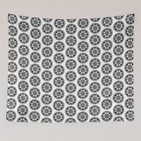 Item preview, Ornate White Lotus Tile designed and sold by Kolbyjack48.