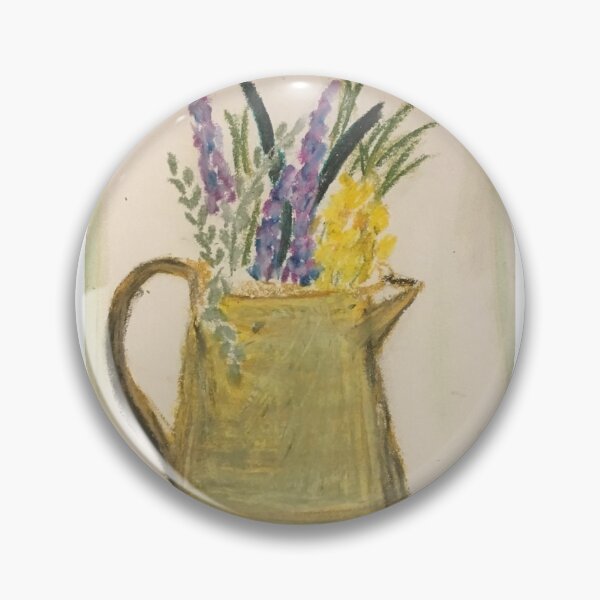 Item preview, Flowers in Watering Can designed and sold by SoulthirstyArt.
