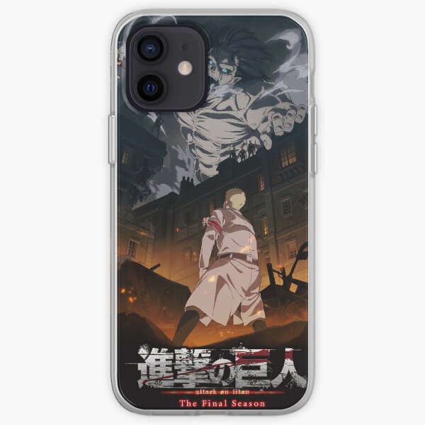 Attack On Titan Season 4 Poster iPhone Soft Case
