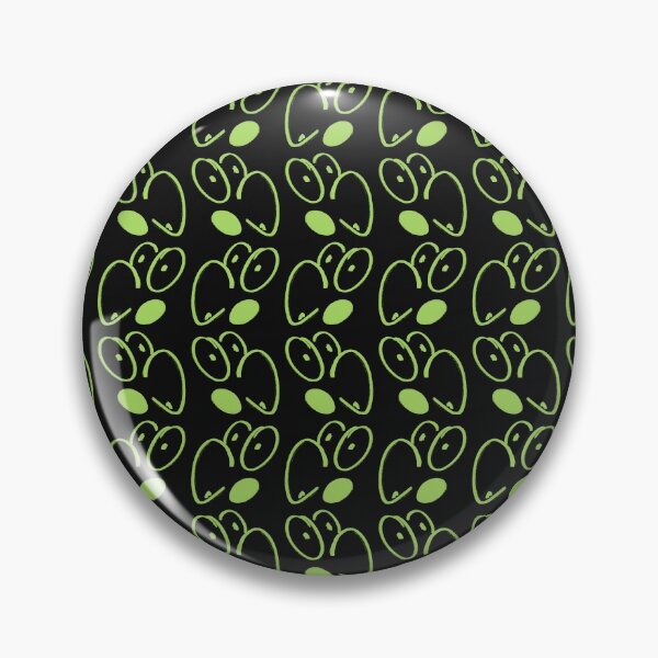 Item preview, Green Bulging Eyes. Scared Carton. Geometric Tessellating Pattern designed and sold by shirtdan.