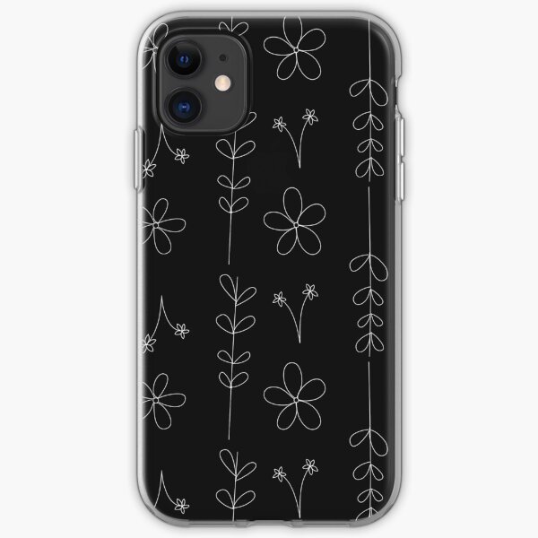 cute and simple floral pattern! iPhone Soft Case