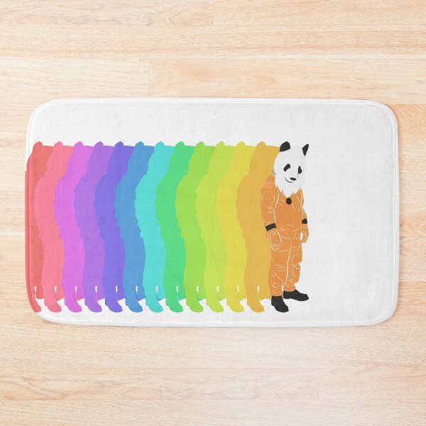 Item preview, Bearded Space Panda 1 (white) designed and sold by animinimal.
