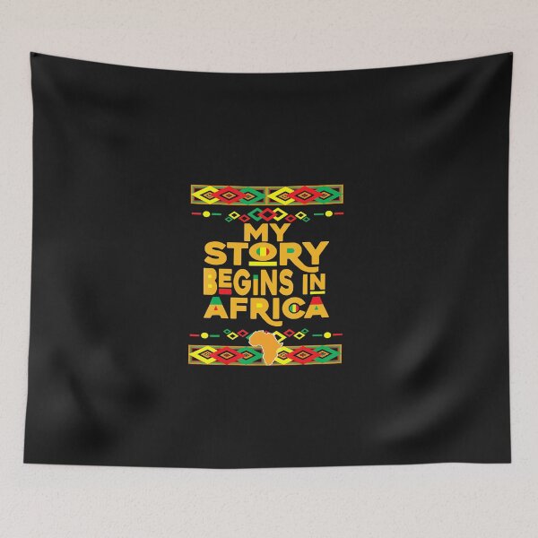Item preview, My Story Begins In Africa Black History Month Pride designed and sold by Olivernaessens.