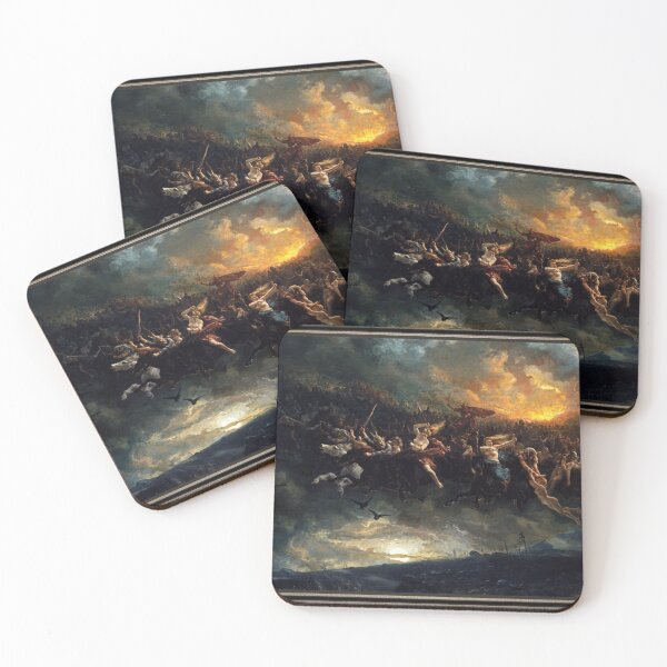 Item preview, Wild Hunt of Odin by Nicolai Arbo - Old Masters Reproductions designed and sold by Xzendor7 Digital Art Creations.