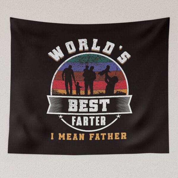 Item preview, worlds best farter i mean father  designed and sold by Majesticoo.