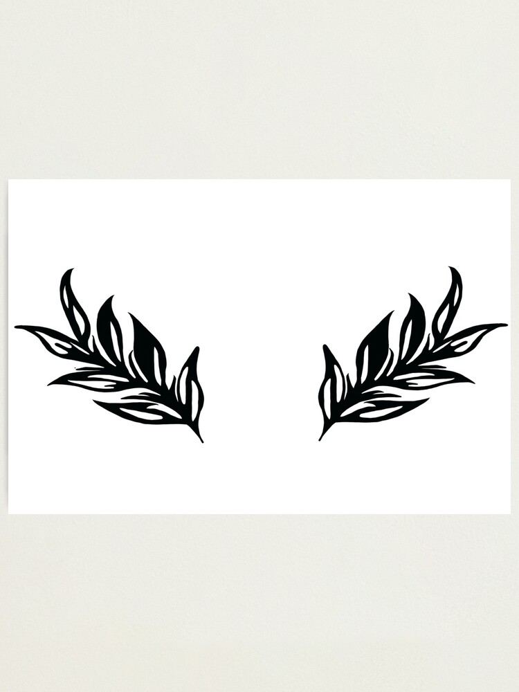 Harry Styles Leaf Tattoos Photographic Print By Aolaniiss Redbubble