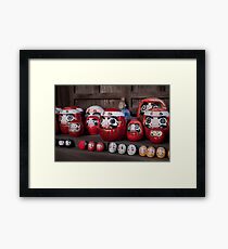 Daruma Framed Print