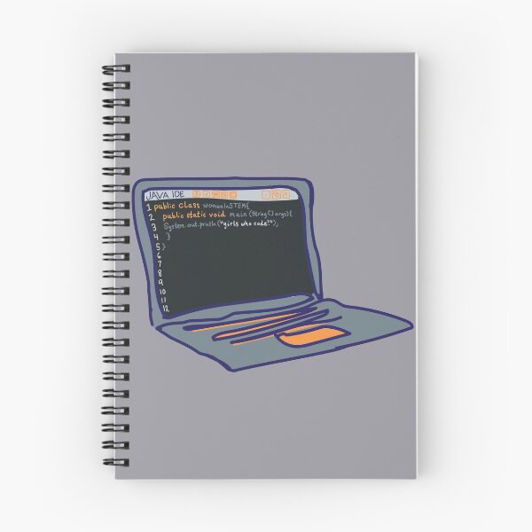 Item preview, girls who code emblem (blue, gray, and orange) designed and sold by eseehorn.