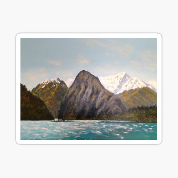 Lion Peak Milford Sound Sticker