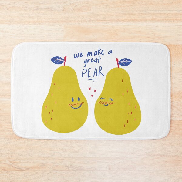 Item preview, We Make A Great Pear, - Witty Valentines Love Quotes designed and sold by ItsNikkiArts.
