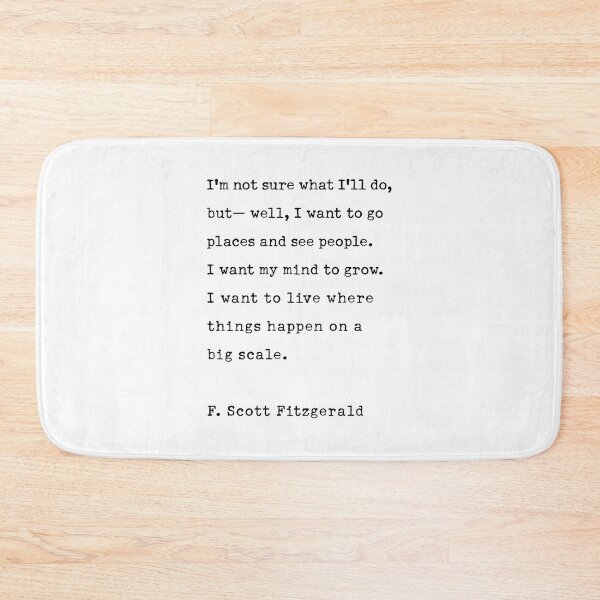 Item preview,  F. Scott Fitzgerald  designed and sold by corbrand.