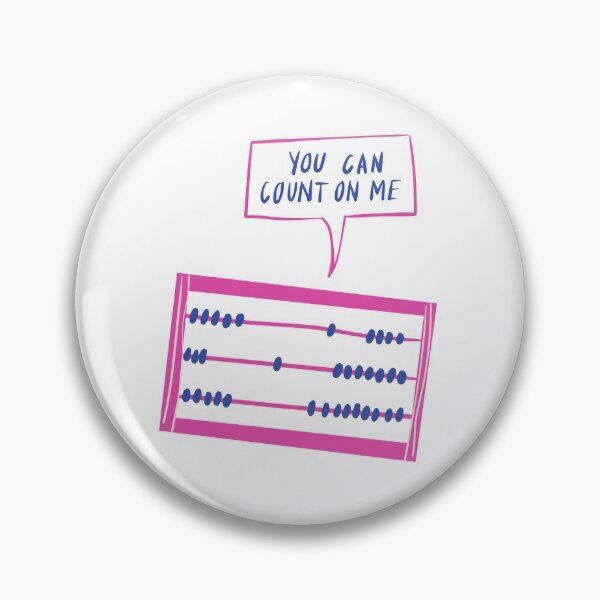 Item preview, You Can Count On Me - Witty Valentines Love Quotes designed and sold by ItsNikkiArts.