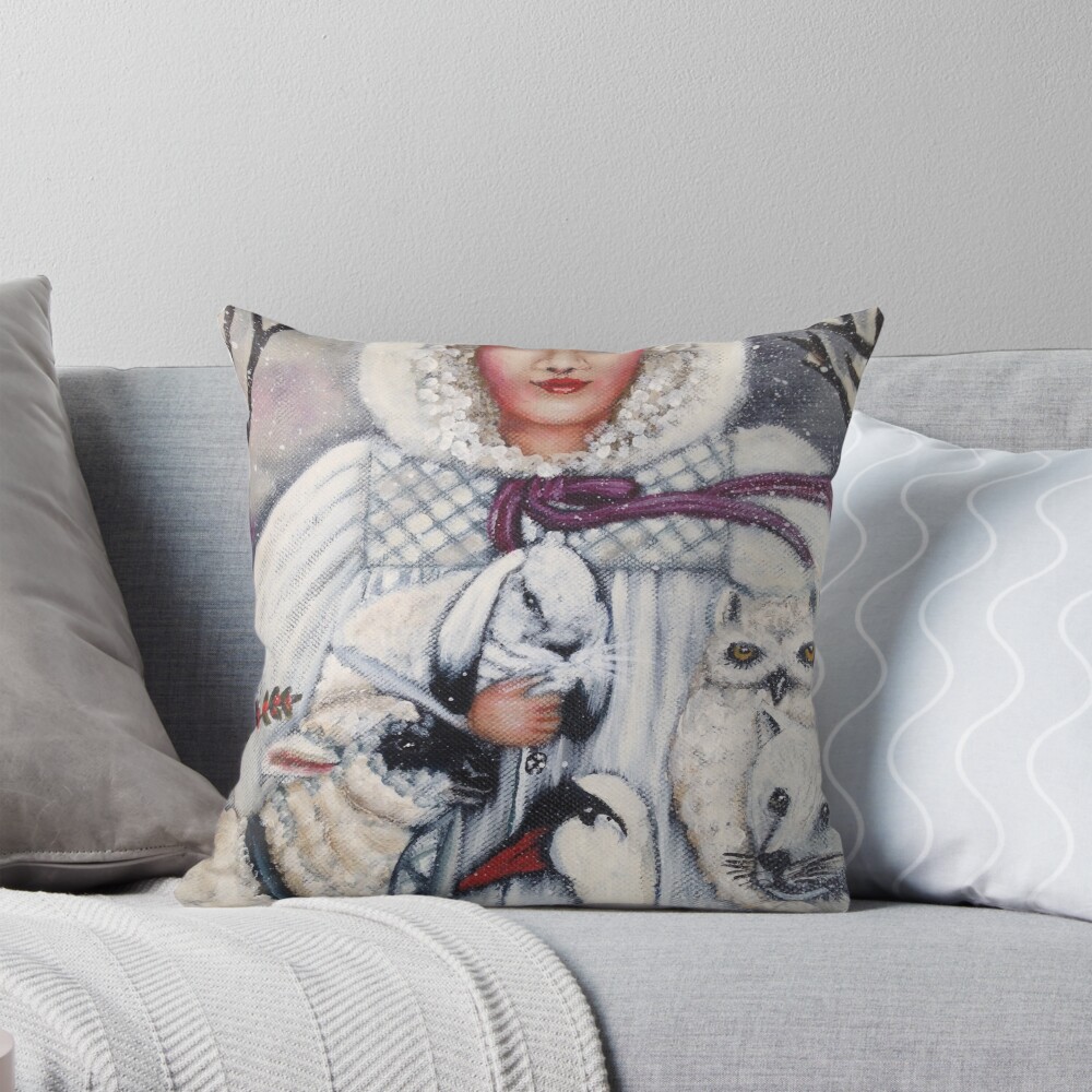 Item preview, Throw Pillow designed and sold by fionagurnsey.