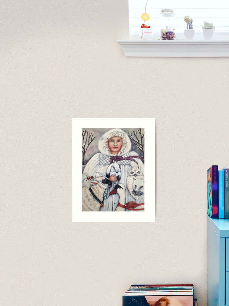 Thumbnail 2 of 3, Art Print, Winter Wonderland designed and sold by fionagurnsey.