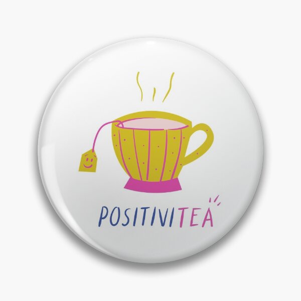 Item preview, Positivitea - Witty Drink Puns designed and sold by ItsNikkiArts.