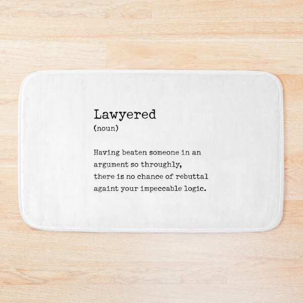 Item preview, lawyered designed and sold by corbrand.