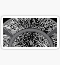 Enter Hyper Space Sticker