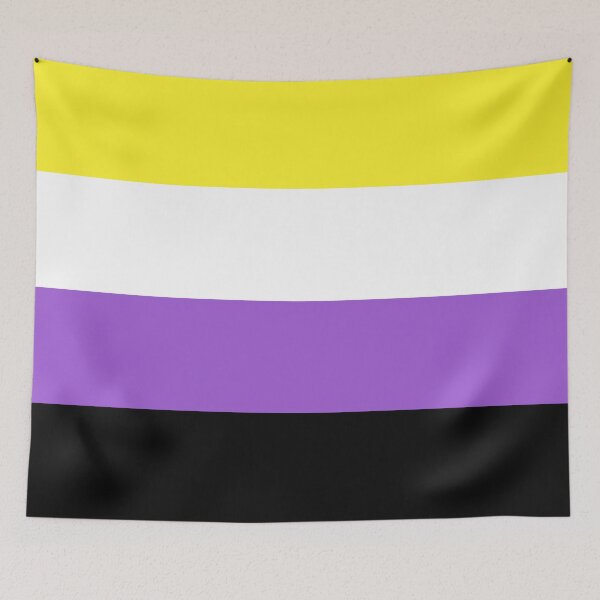Item preview, Nonbinary flag designed and sold by BitterbluePine.