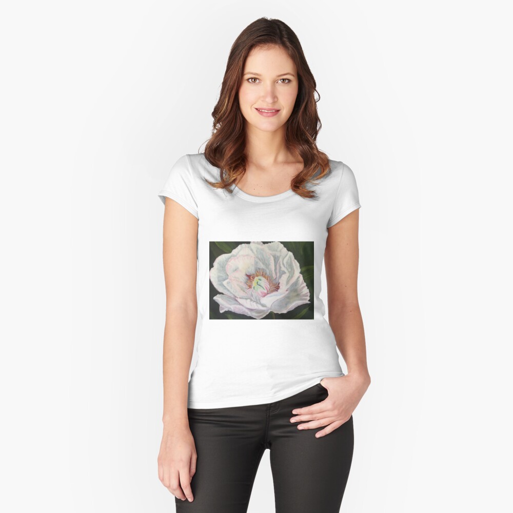Item preview, Fitted Scoop T-Shirt designed and sold by fionagurnsey.