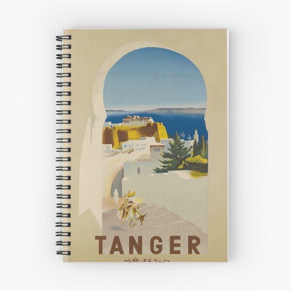 Item preview, Tanger vintage travel poster designed and sold by stickart-marek.