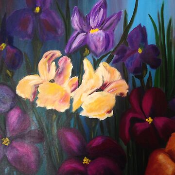 Artwork thumbnail, Iris Garden by Fiona Gurnsey