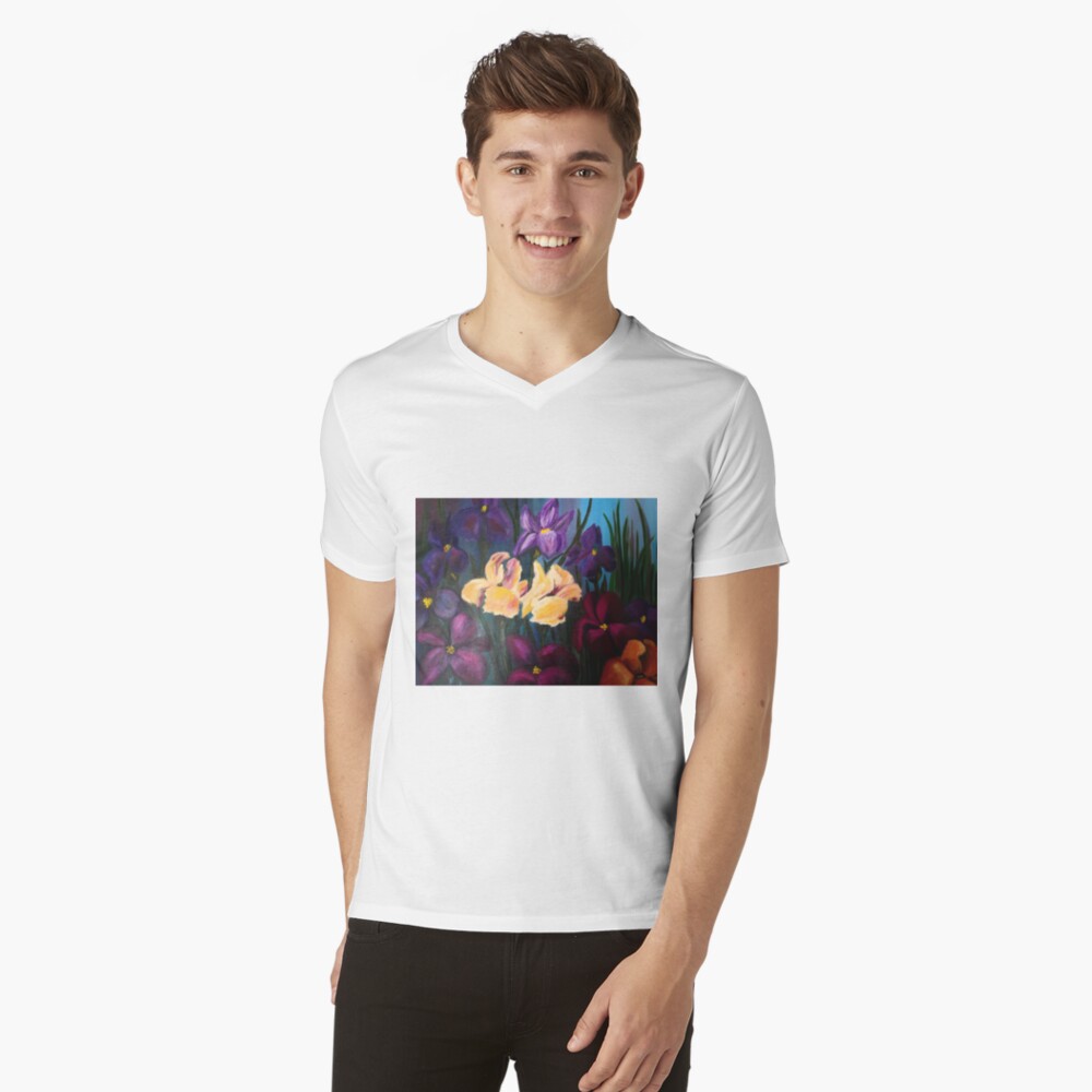 Item preview, V-Neck T-Shirt designed and sold by fionagurnsey.