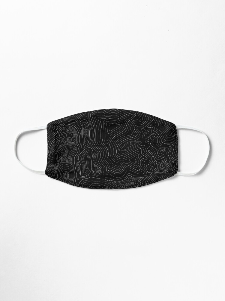 Alternate view of topographic map Mask