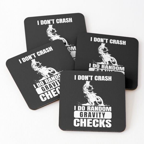 Item preview, Dirt Bike Motocross - Don't Crash, Gravity Checks designed and sold by EstelleStar.