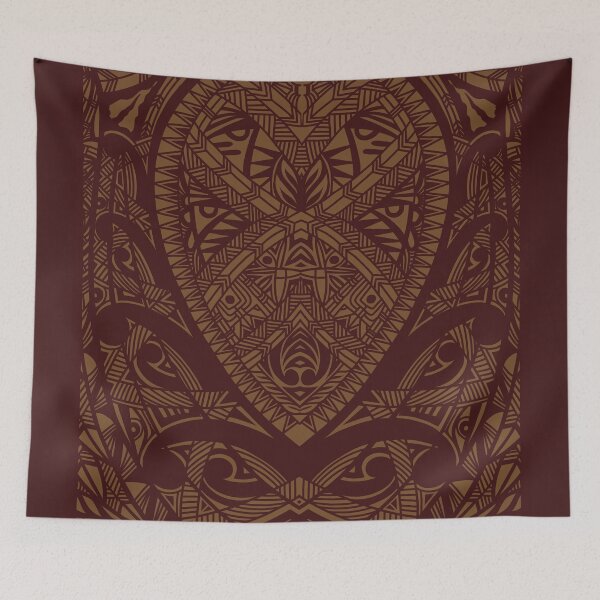 Item preview, Coffee Brown Tribal Doodle designed and sold by Sketch-Ds.